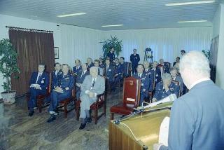 Aereoporto di Ciampino: intervento in forma privata alla presentazione del velivolo da trasporto regionale "Piaggio Avanti P 180"