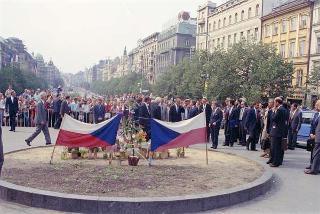 Visita di stato del Presidente della Repubblica Francesco Cossiga nella Repubblica Federativa Ceca e Slovacca e nella Repubblica di Ungheria