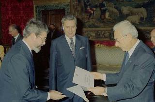 Orlando Soares Carbonar, nuovo ambasciatore della Repubblica Federativa del Brasile