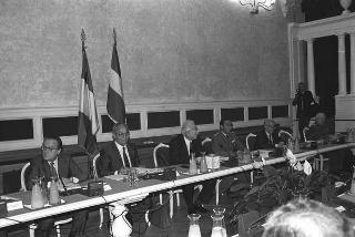 Riunione del Consiglio Supremo di Difesa a Castelporziano