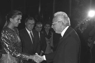 Concerto del chitarrista Narciso Yepes e del quartetto d'archi del Teatro dell'Opera di Roma, in occasione dell'inaugurazione della rassegna culturale "Espanitalia"