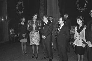 Concerto del chitarrista Narciso Yepes e del quartetto d'archi del Teatro dell'Opera di Roma, in occasione dell'inaugurazione della rassegna culturale "Espanitalia"