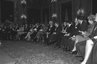 Concerto del chitarrista Narciso Yepes e del quartetto d'archi del Teatro dell'Opera di Roma, in occasione dell'inaugurazione della rassegna culturale "Espanitalia"