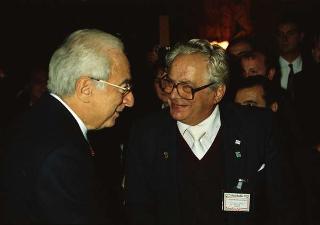 Incontro del Presidente della Repubblica Francesco Cossiga con i partecipanti al 3° Congresso mondiale "Ciao Italia"