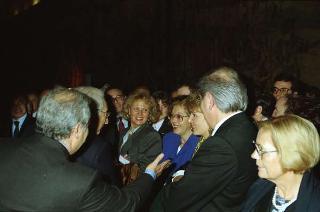 Incontro del Presidente della Repubblica Francesco Cossiga con i partecipanti al 3° Congresso mondiale "Ciao Italia"