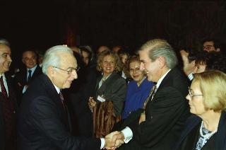 Incontro del Presidente della Repubblica Francesco Cossiga con i partecipanti al 3° Congresso mondiale "Ciao Italia"