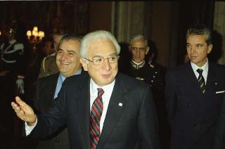 Incontro del Presidente della Repubblica Francesco Cossiga con i partecipanti al 3° Congresso mondiale "Ciao Italia"