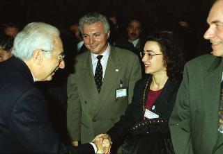 Incontro del Presidente della Repubblica Francesco Cossiga con i partecipanti al 3° Congresso mondiale "Ciao Italia"