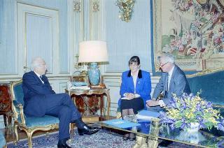 Incontro del Presidente della Repubblica Francesco Cossiga con Cyrus Vance, inviato speciale del Segretario Generale dell'ONU