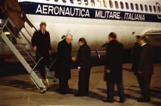 Visita ufficiale del Presidente della Repubblica Francesco Cossiga a Barcellona (Spagna)
