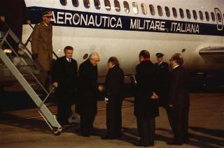 Visita ufficiale del Presidente della Repubblica Francesco Cossiga a Barcellona (Spagna)