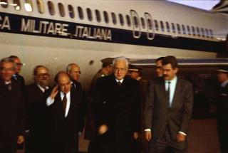Visita ufficiale del Presidente della Repubblica Francesco Cossiga a Barcellona (Spagna)