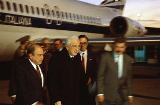 Visita ufficiale del Presidente della Repubblica Francesco Cossiga a Barcellona (Spagna)