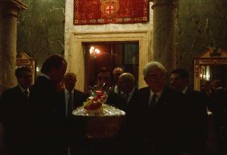 Visita ufficiale del Presidente della Repubblica Francesco Cossiga a Barcellona (Spagna)