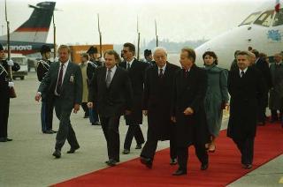 Visita ufficiale del Presidente della Repubblica Francesco Cossiga a Barcellona (Spagna)