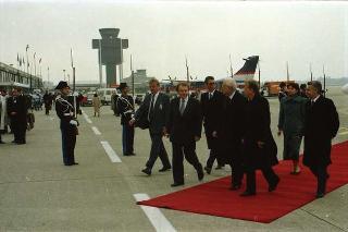 Visita ufficiale del Presidente della Repubblica Francesco Cossiga a Barcellona (Spagna)