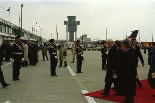 Visita ufficiale del Presidente della Repubblica Francesco Cossiga a Barcellona (Spagna)