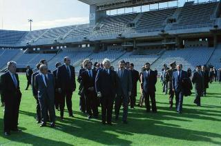 Visita ufficiale del Presidente della Repubblica Francesco Cossiga a Barcellona (Spagna)