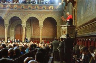 Visita ufficiale del Presidente della Repubblica Francesco Cossiga a Barcellona (Spagna)