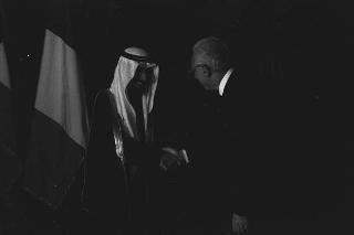 Incontro con l'Emiro del Kuwait S.A. Jaber al Ahmed al Sabah