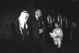 Incontro con l'Emiro del Kuwait S.A. Jaber al Ahmed al Sabah