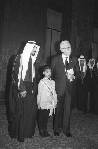 Incontro con l'Emiro del Kuwait S.A. Jaber al Ahmed al Sabah