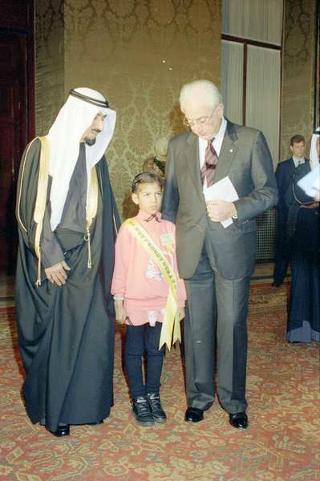 Incontro con l'Emiro del Kuwait S.A. Jaber al Ahmed al Sabah