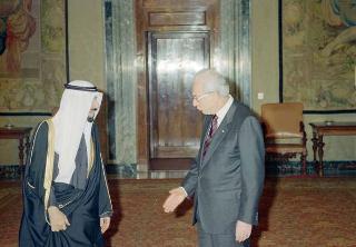 Incontro con l'Emiro del Kuwait S.A. Jaber al Ahmed al Sabah