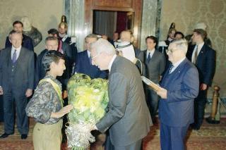 Incontro con l'Emiro del Kuwait S.A. Jaber al Ahmed al Sabah
