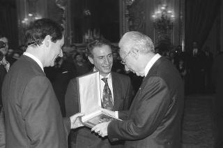 Incontro con la Giunta esecutiva del Centro nazionale per la bontà nella scuola, il comitato organizzatore e i vincitori del 41° Premio nazionale "Livio Tempesta"
