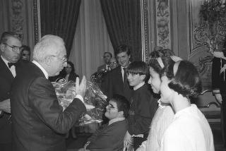 Incontro con la Giunta esecutiva del Centro nazionale per la bontà nella scuola, il comitato organizzatore e i vincitori del 41° Premio nazionale "Livio Tempesta"