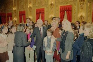 Incontro con la Giunta esecutiva del Centro nazionale per la bontà nella scuola, il comitato organizzatore e i vincitori del 41° Premio nazionale "Livio Tempesta"