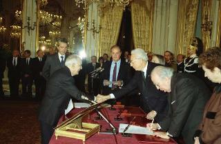 Giuramento dei nuovi giudici della Corte Costituzionale, Francesco Guizzi e Cesare Mirabelli