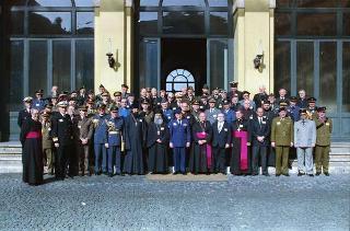 Incontro con i partecipanti alla 3^ conferenza internazionale dei cappellani militari capi dell'Europa e del Nord America