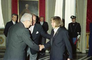 Il Presidente della Repubblica riceve Konrad Seitz, nuovo ambasciatore della Repubblica Federale di Germania: presentazione lettere credenziali