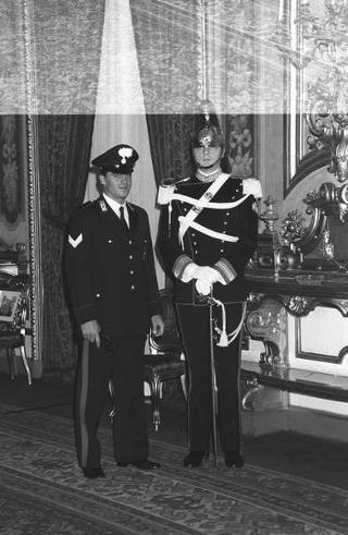 Incontro del Presidente della Repubblica Francesco Cossiga con Arrigo Gattai, presidente del CONI, con gli atleti, i tecnici e i dirigenti che hanno partecipato ai XVI Giochi Olimpici invernali di Albertville
