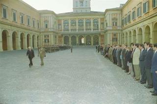 Dimissioni e congedo del Presidente Cossiga