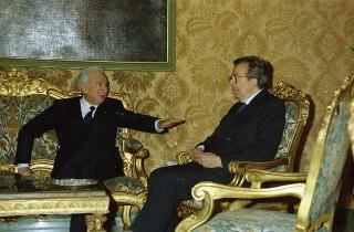 Dimissioni e congedo del Presidente Cossiga