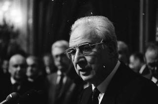 Il Presidente della Repubblica Francesco Cossiga, primi piani