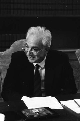 Foto del Presidente della Repubblica Francesco Cossiga per il settimanale "Epoca"