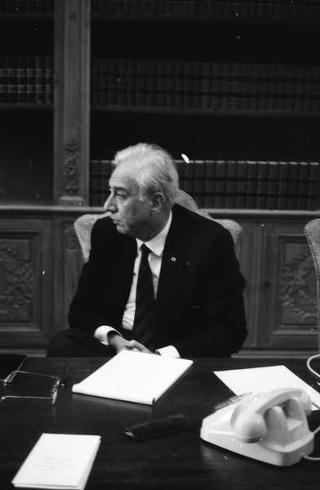 Foto del Presidente della Repubblica Francesco Cossiga per il settimanale "Epoca"