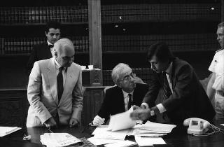 Foto del Presidente della Repubblica Francesco Cossiga per il settimanale "Epoca"