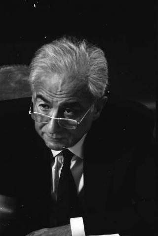 Foto del Presidente della Repubblica Francesco Cossiga per il settimanale "Epoca"