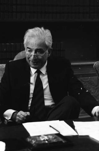 Foto del Presidente della Repubblica Francesco Cossiga per il settimanale "Epoca"