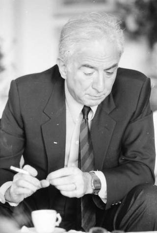 Foto del Presidente della Repubblica Francesco Cossiga per il settimanale "Epoca"