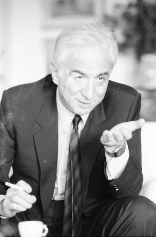 Foto del Presidente della Repubblica Francesco Cossiga per il settimanale "Epoca"