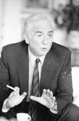 Foto del Presidente della Repubblica Francesco Cossiga per il settimanale "Epoca"