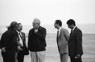 Foto del Presidente della Repubblica Francesco Cossiga per il settimanale "Epoca"