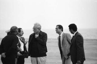 Foto del Presidente della Repubblica Francesco Cossiga per il settimanale "Epoca"