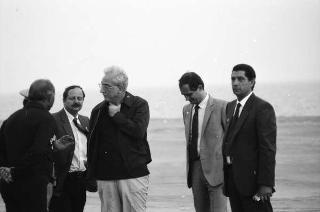 Foto del Presidente della Repubblica Francesco Cossiga per il settimanale "Epoca"